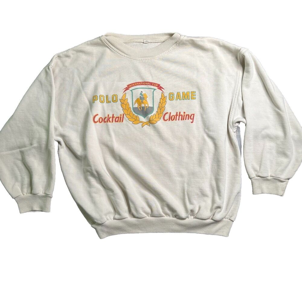 Vintage Polo Game Sweater